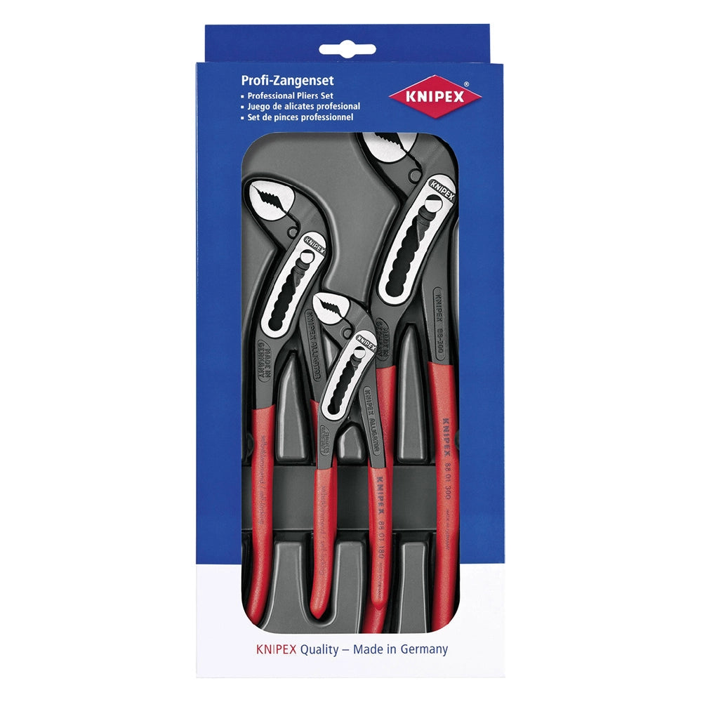 1cf set pinza poligrip regolabile 'alligator' mm 180 - 250 - 300 cod:ferx.501682nlm