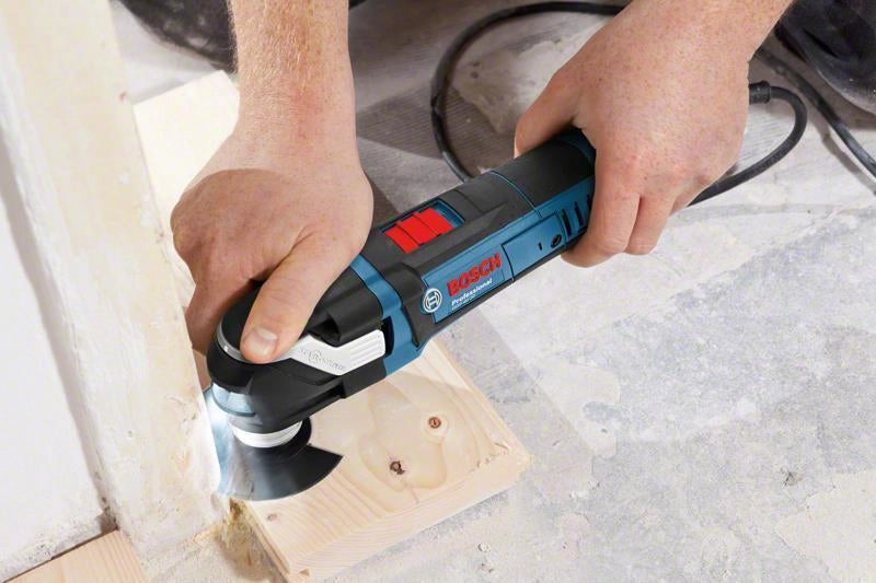 Bosch PROFESSIONAL 0601231001 GOP 40-30 Utensile Multifunzione 400 W 8000 20000 OPM Starlock Plus cambio utensile rapido in 3 secondi con valigetta L-BOXX colore Nero