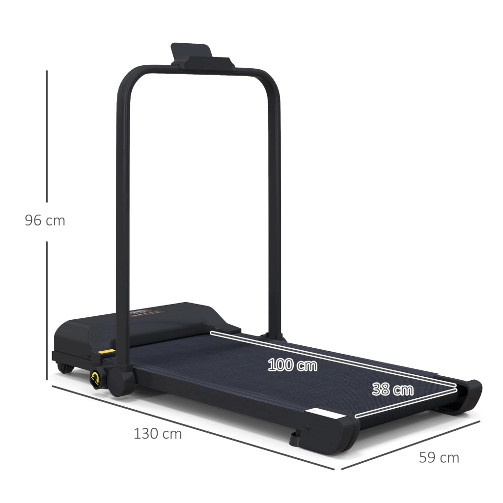 Tapis Roulant Pieghevole 2,5 HP ¨C Zephmum ¨C Nero, 10 km/h