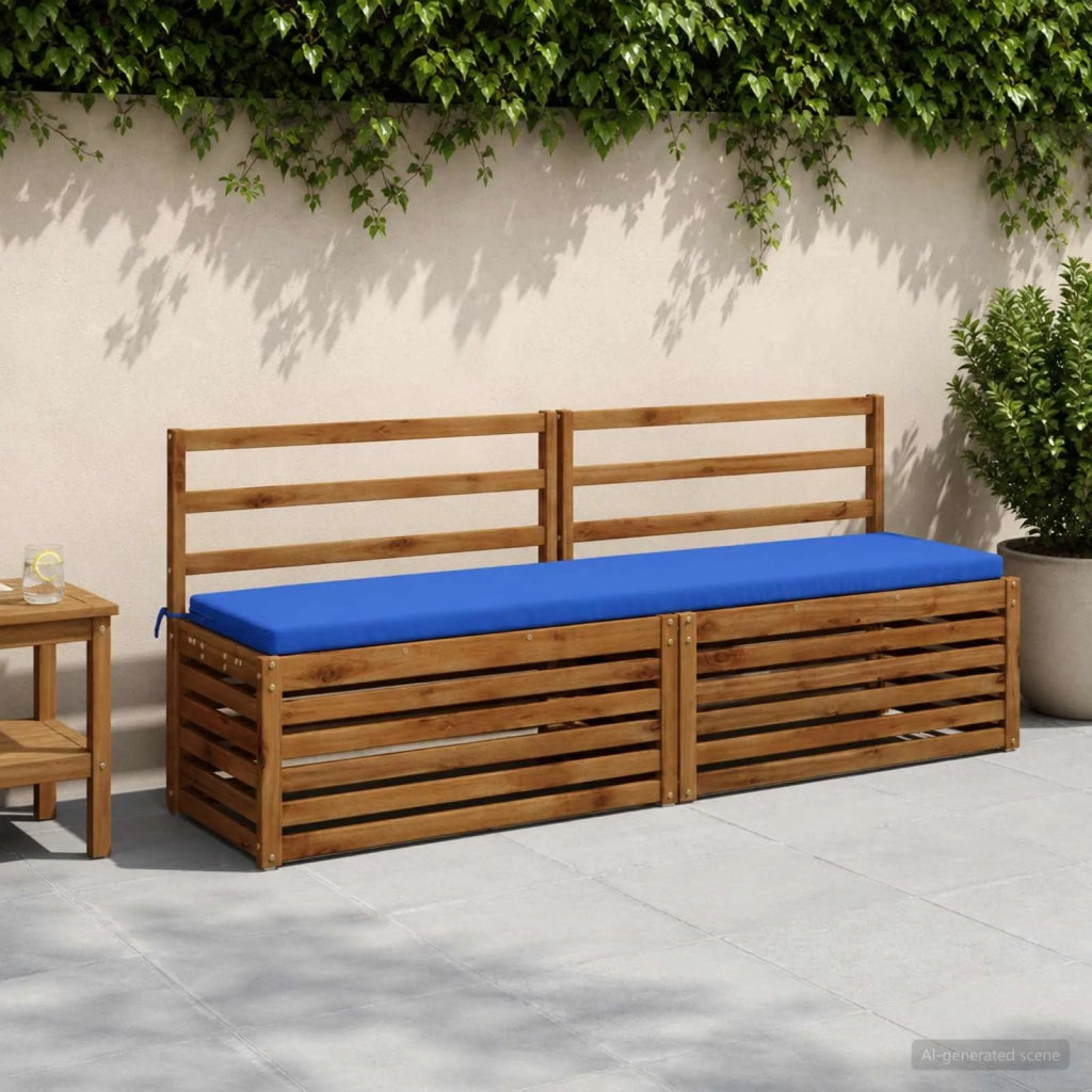 Cuscino per panchina SOEST 100% Poliestere Blu Reale 949170