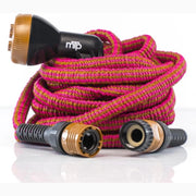 Tubo Estensibile irrigazione resistente leggero compatto 7,5 mestri Fucsia