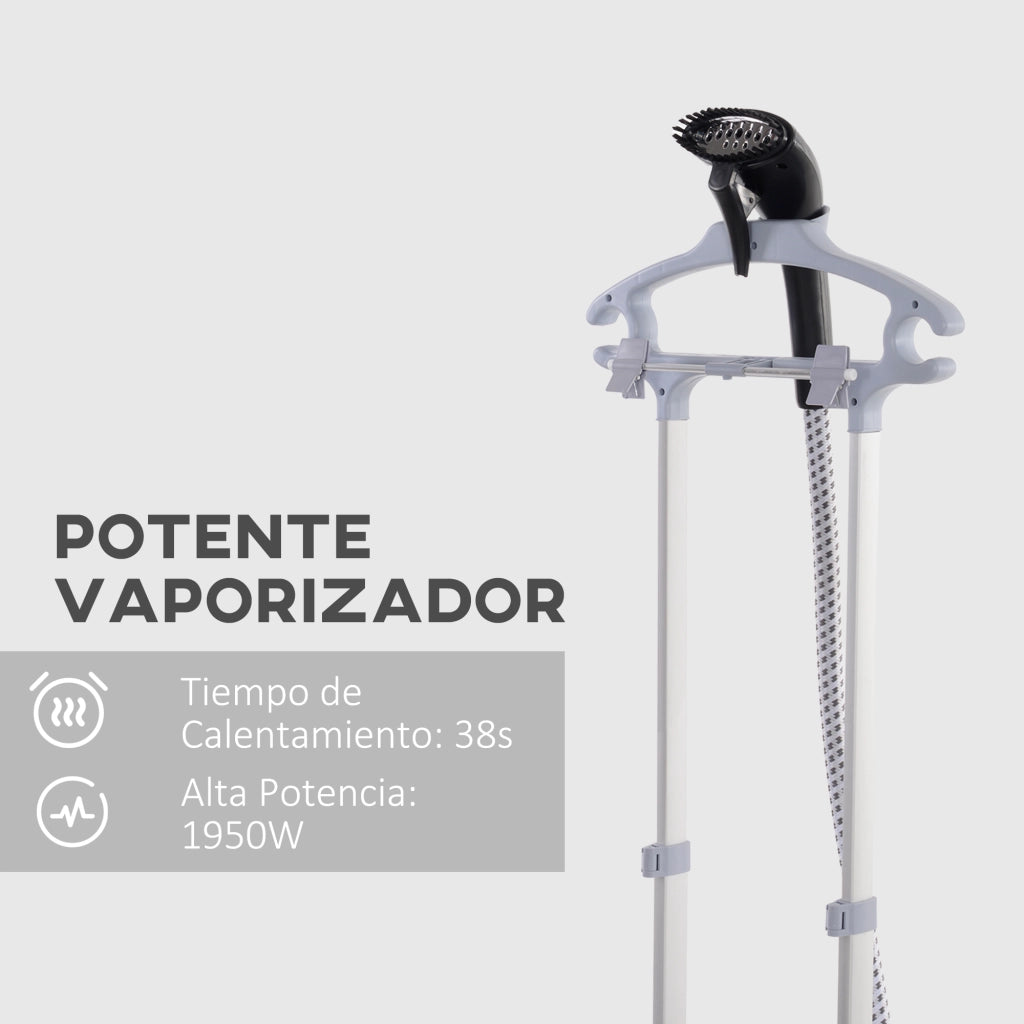 Ferro da Stiro a Vapore Verticale 1950W 2L ¨C zephmum ¨C Nero