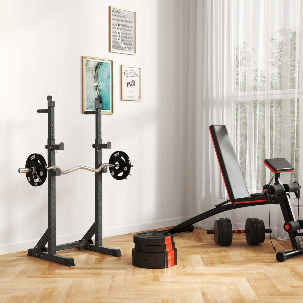 Set Pesi per Allenamento ¨C Minimal ¨C 2x10 kg e 2x5 kg, Nero