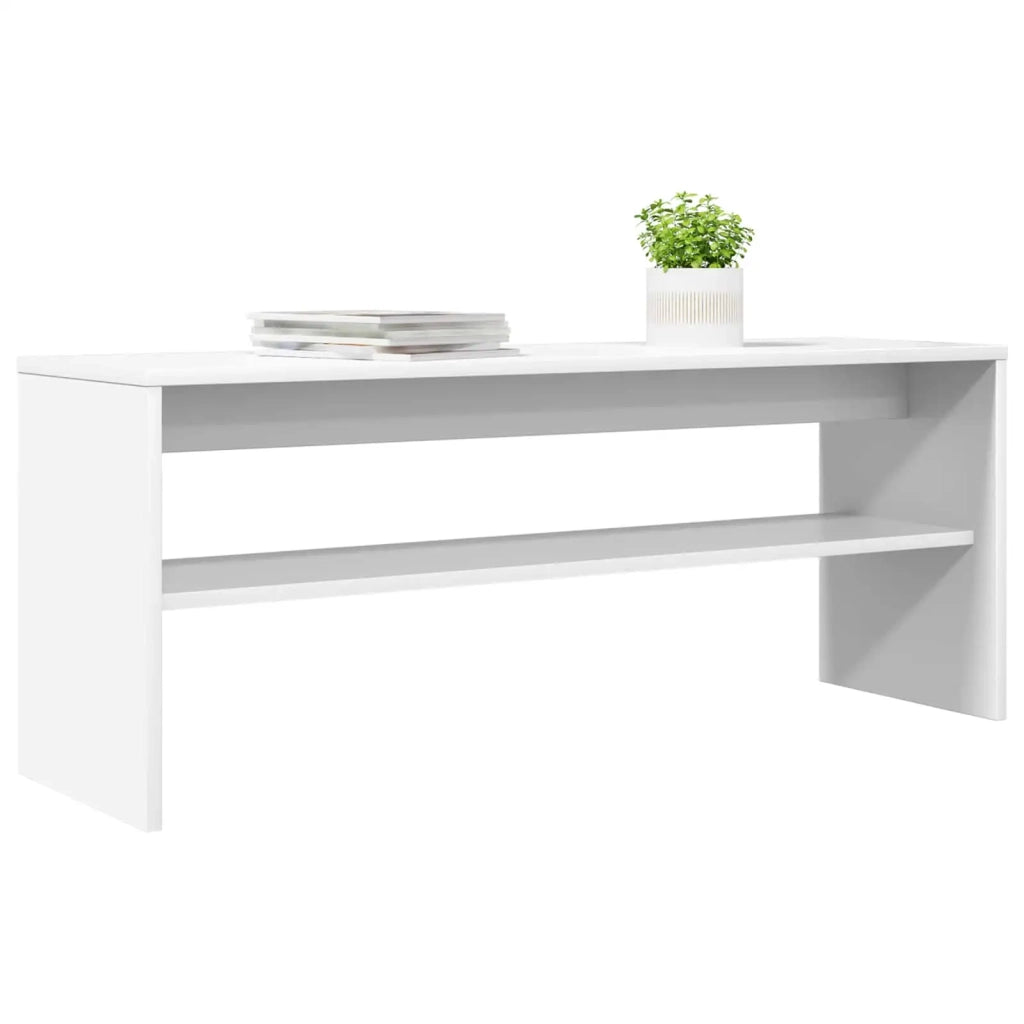 Mobile TV-Credenza per TV Bianco 100 x 30 x 40 cm Legno multistrato