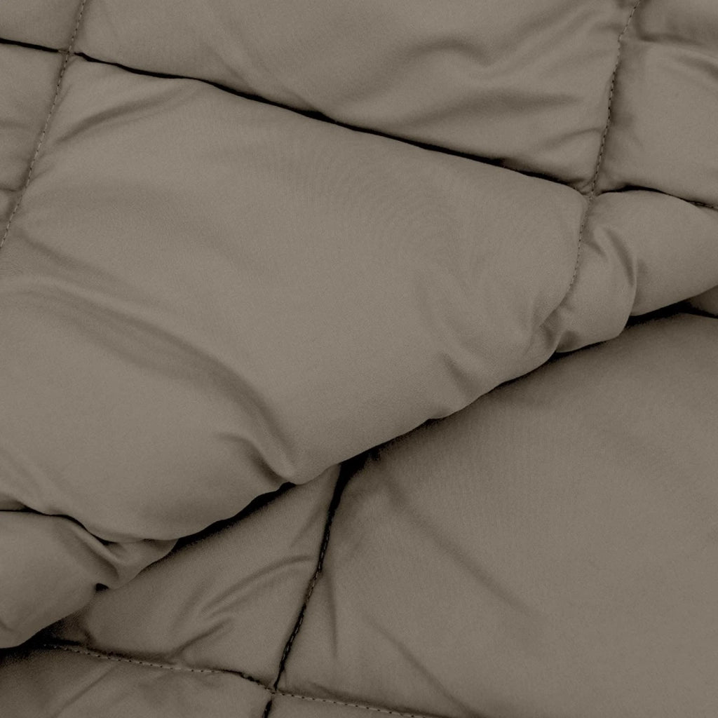 Piumone | Duvet Completo Annuale Grigio chiaro 155 x 220 cm Microfibra