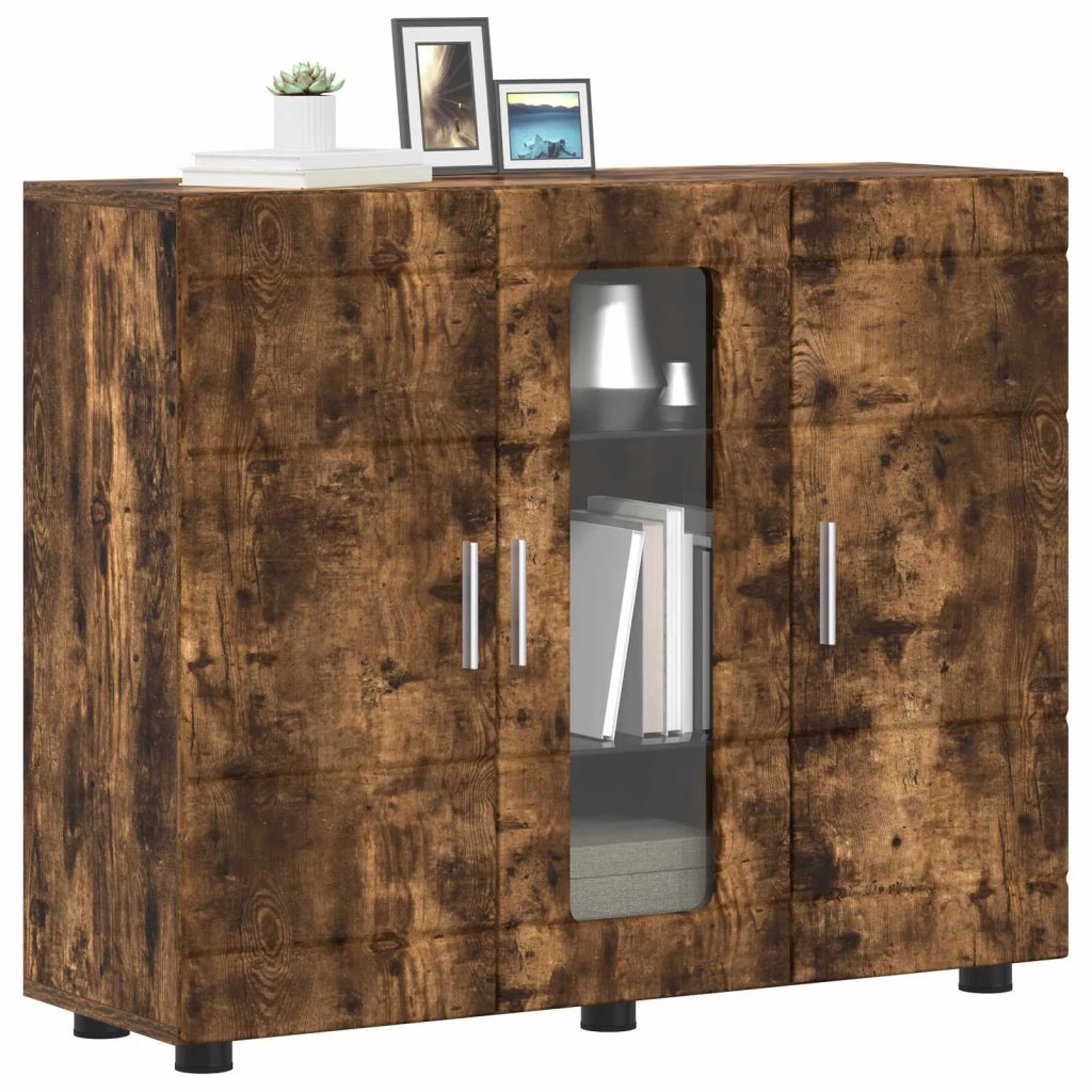 Armadio in Legno Rovere fumé 88,5 x 30,5 x 73 cm 880306