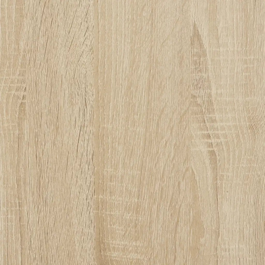 Giroletto con Testiera e Pediera-Struttura Letto Rovere Sonoma 150x200 cm