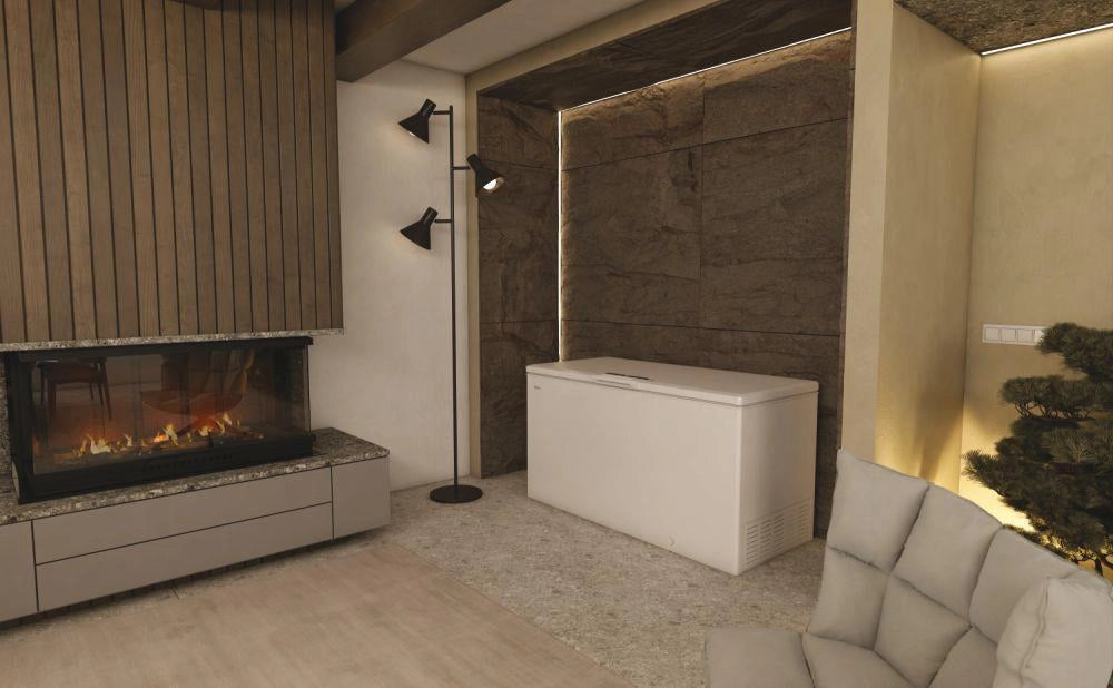 Haier HCE520E Congelatore a pozzo Libera installazione 508 L E Bianco