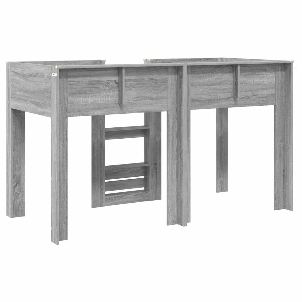 Letto a Castello per Bambini | Letto Infantile | Lettino Grigio Sonoma 75 x 190 cm