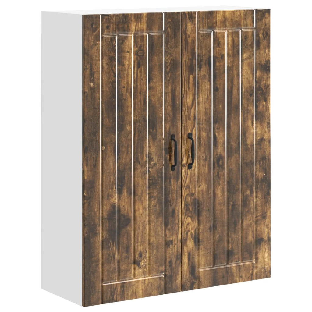 Mobile da cucina-Armadio da cucina Rovere fum¨¦ 80 x 31 x 100 cm Legno multistrato 751496