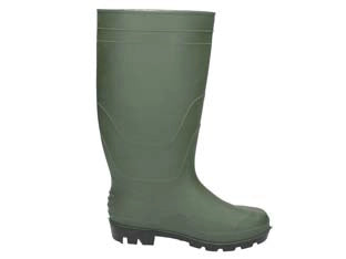 STIVALI  A GINOCCHIO IN PVC VERDE- - nÂ°40 - 1 paio EXCEL