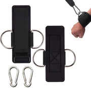 Cinturone multifunzionale 2-in-1 progettato - Cinturone sportivo - Cinturone fitness - Cinturone con regolazione del polso - D-ring senza peso - Paracinturone shockassorbente in neoprene