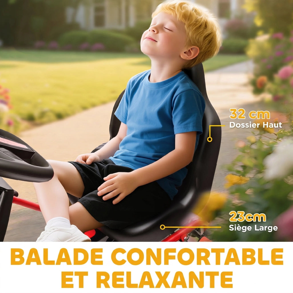 Kart a Pedali per Bambini ¨C zephmum ¨C Rosso