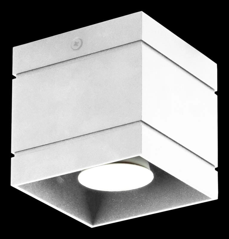 Spot plafoniera Lampex Quado Deluxe 1xGU10 40W bianca