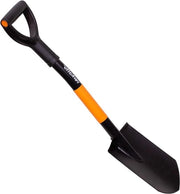 Spada da giardino a punta rigida 75 cm - Acciaio metallico - Manico D - Piccola vanga da giardino - Prodotto in UE