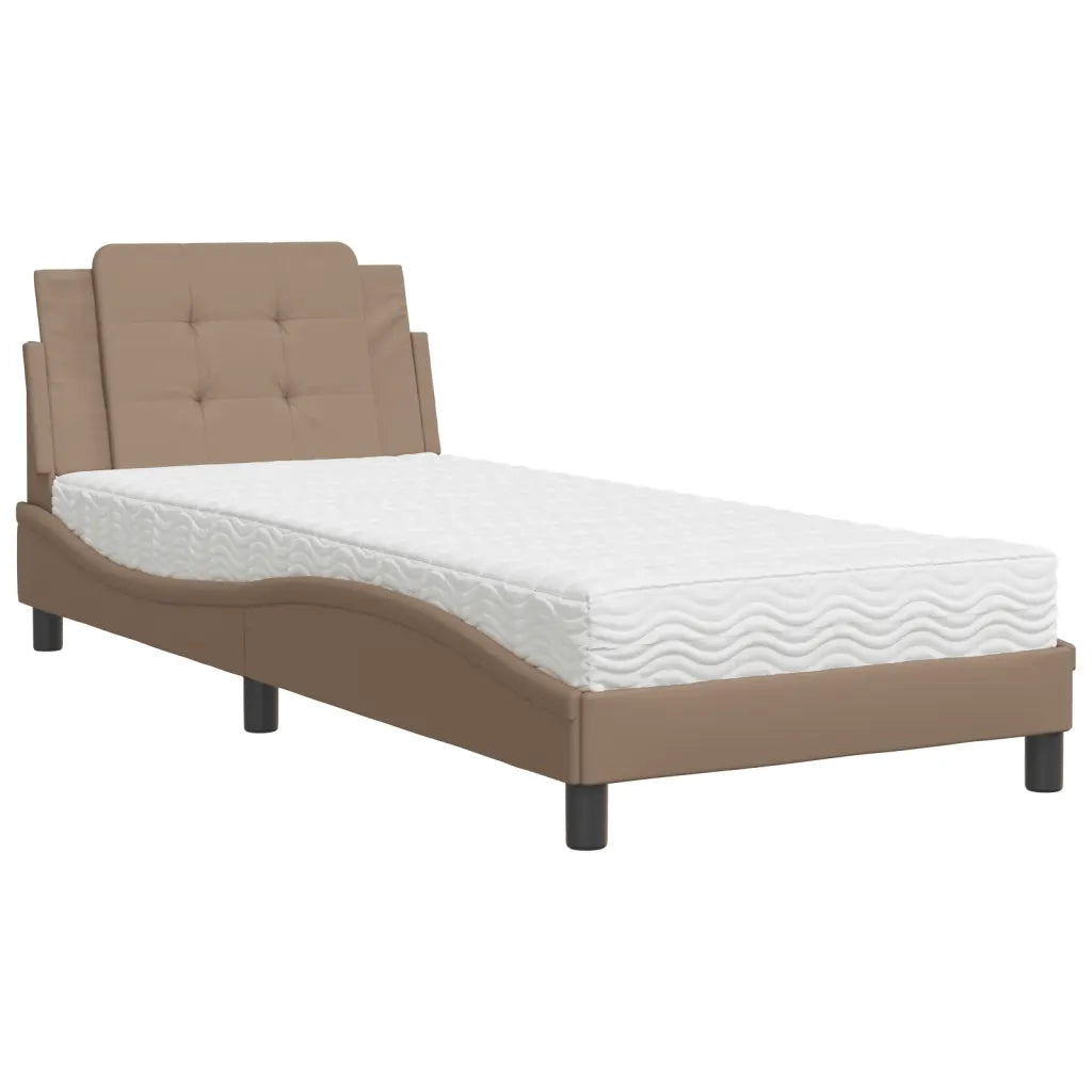 Giroletto senza Materasso Zadar Cappuccino 100x200cm Similpelle