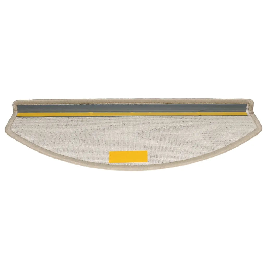 Tappetini per scale 10 pz 65x24x4 cm tortora semicircolari grandi 149763