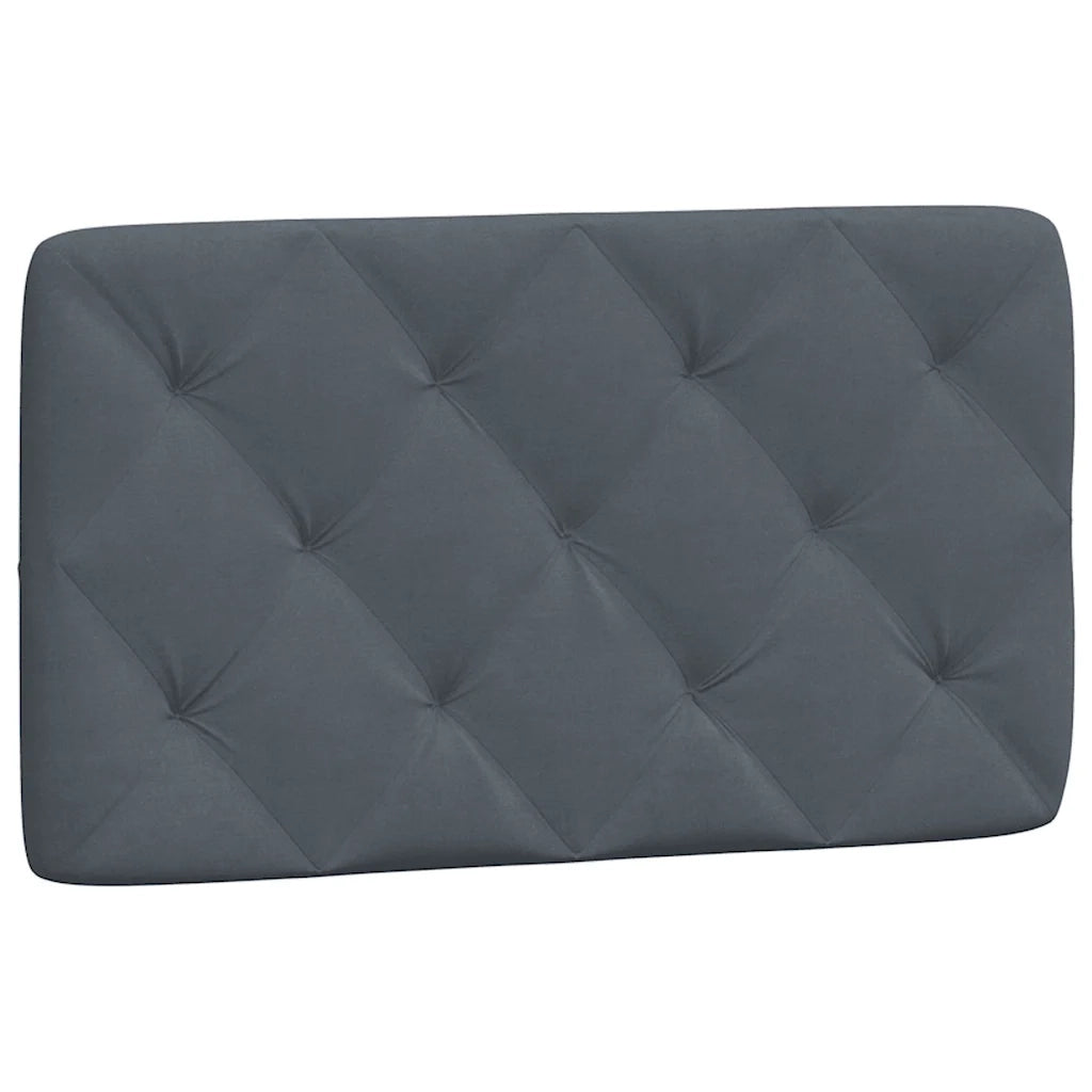 Letto singolo | Letto per adulti | Giroletto senza Materasso Grigio Scuro 90x200 cm Velluto