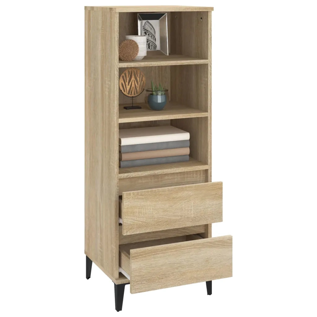 Credenza | Madia | Buffet da pranzo | Armadio da pranzo Rovere Sonoma 40x36x110 cm in Legno Multistrato