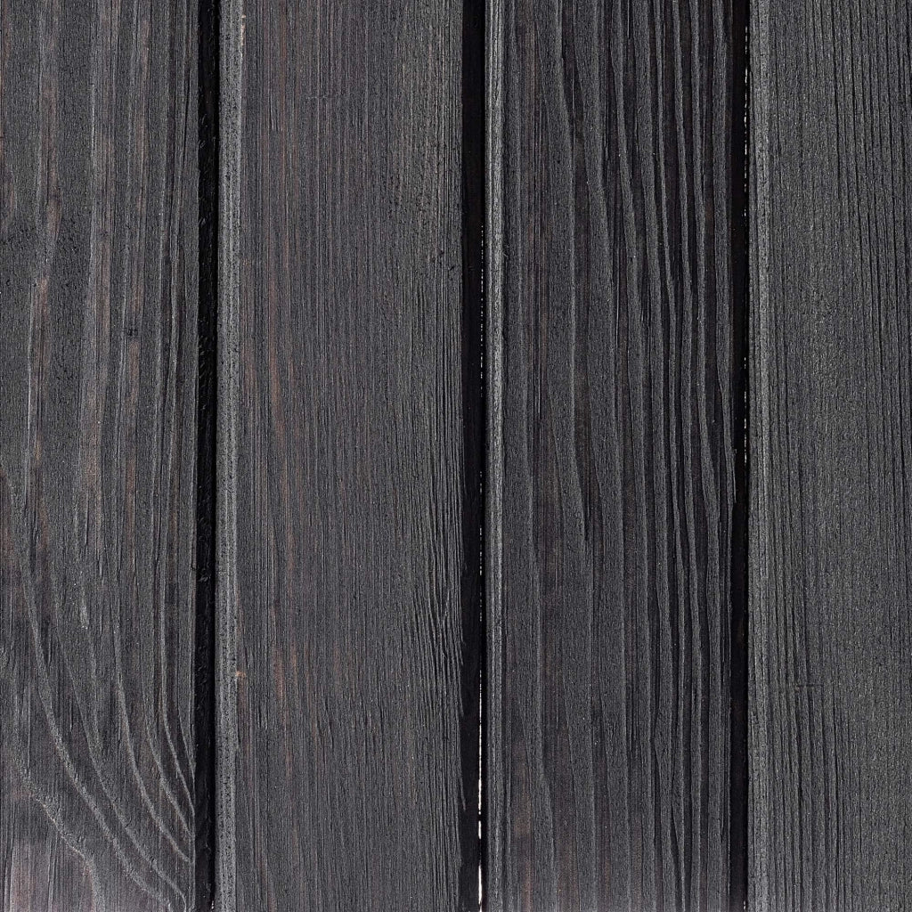 Recinzione da giardino in legno KADAX Palisade, infissa nel terreno, colore grigio, 15x116 cm.