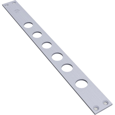 CONTROPIASTRA CP2530/28 SECUREMME  INOX MM 356X35 H.MM 3 I.MM 28 X 2431 2681