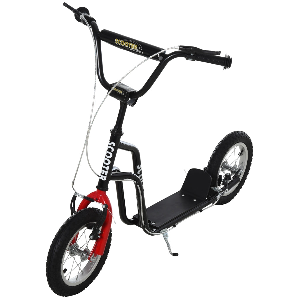 Monopattino per Bambini +5 Anni ¨C Xylo ¨C Manubrio Regolabile, Struttura in Acciaio, Portata 100kg, Nero
