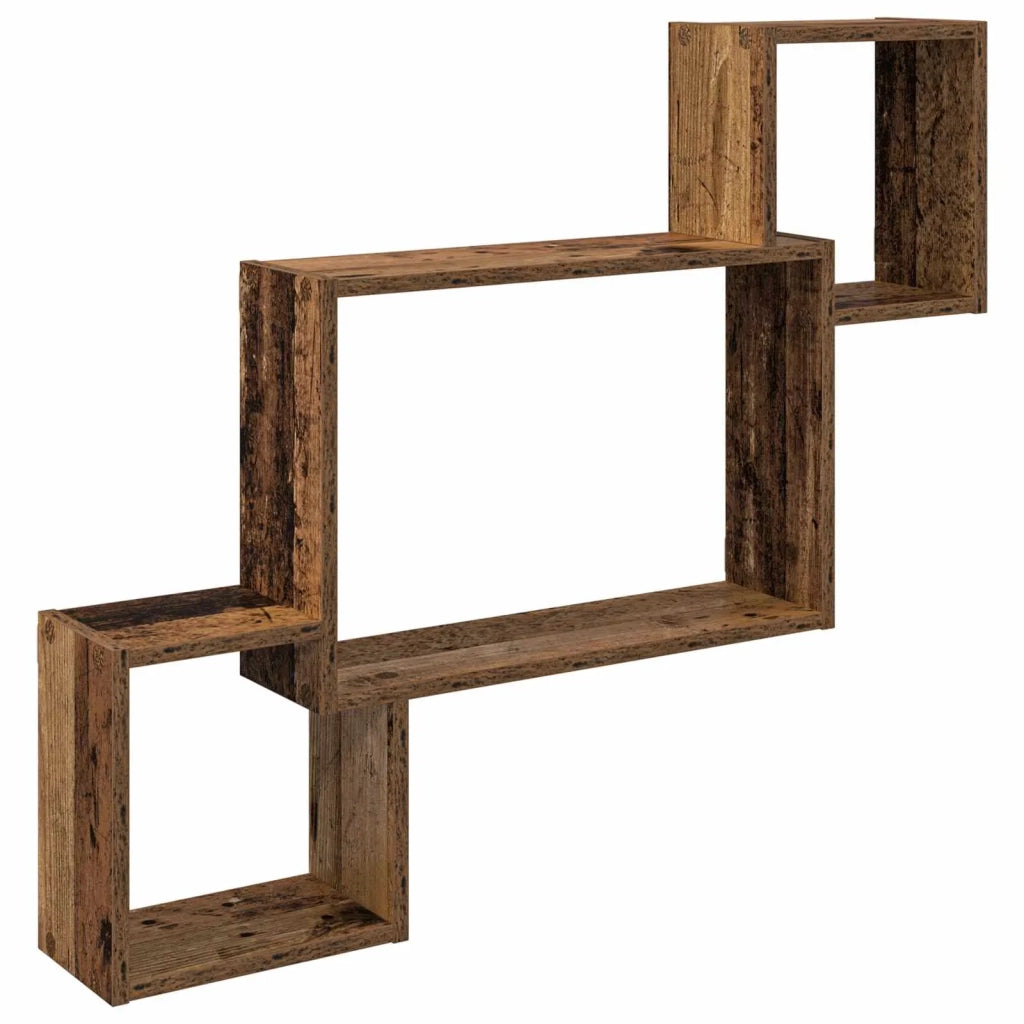 Scaffale da parete A parete Legno antico 91,5 x 15 x 76 cm 8012122