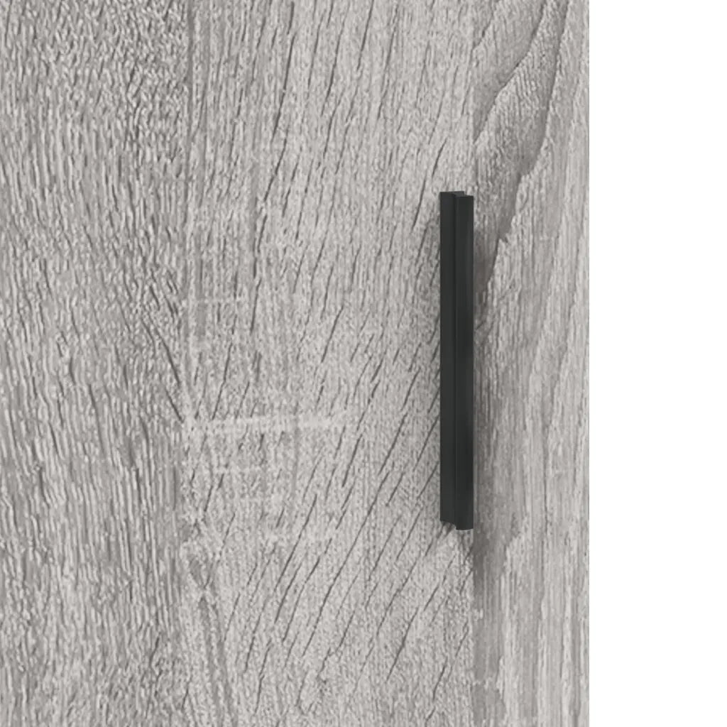 Armadietto a Muro | Mobile a Parete Grigio Sonoma 60x31x70cm in Legno Multistrato