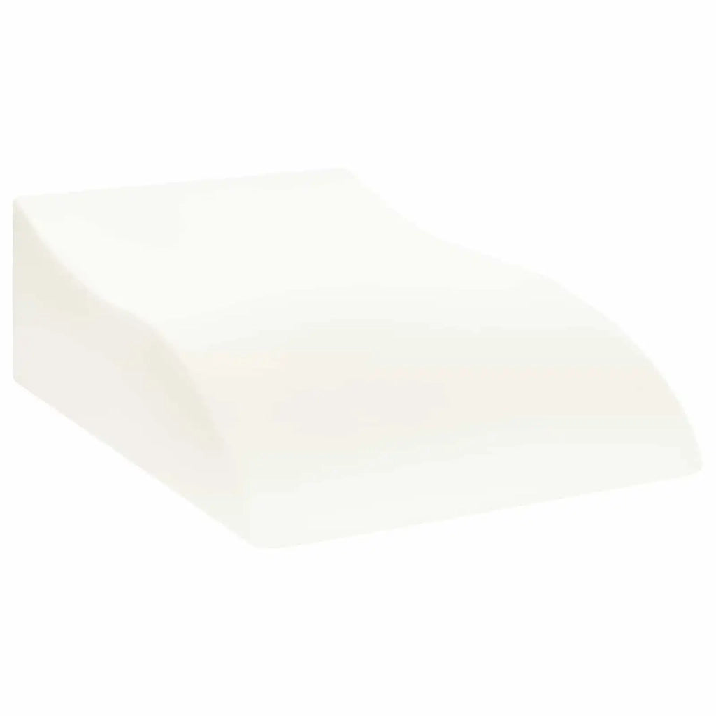 Cuscino per Gambe Bianco 68 x 40 x 21,5 cm Schiuma PU 42020186