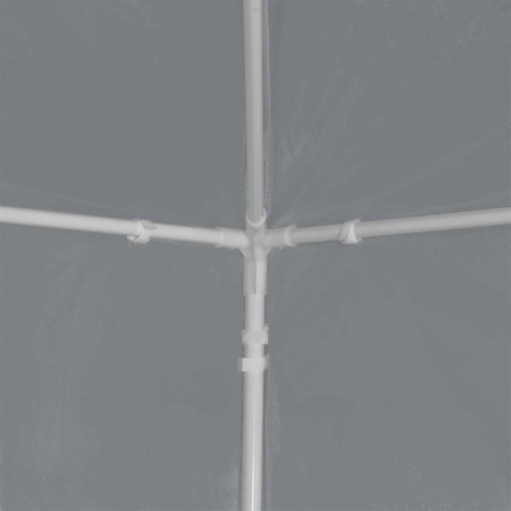 Tenda Party 900 x 300 x 255 cm Grigio Chiaro PE e Acciaio 42033001