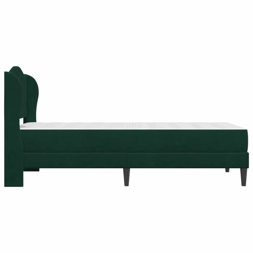 Struttura del letto Verde Scuro 80 x 200 cm Velluto 3415168