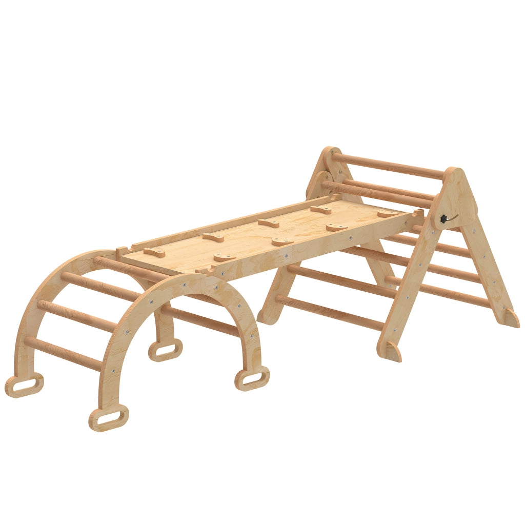 Gioco per bambini 7 in 1 ¨C Minimal ¨C legno, pieghevole