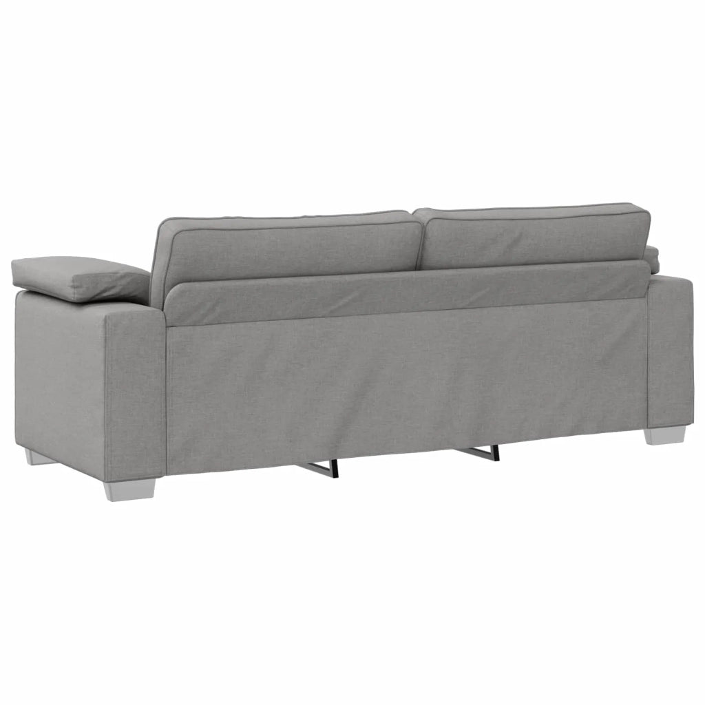 Divano 2 pcs Grigio Nuvola 219 x 80 x 82 cm Tessuto 3324748