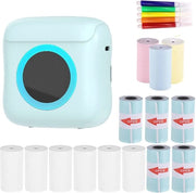 Stampante termico portatile per foto, etichette e note - Stampante mobile con connessione Bluetooth