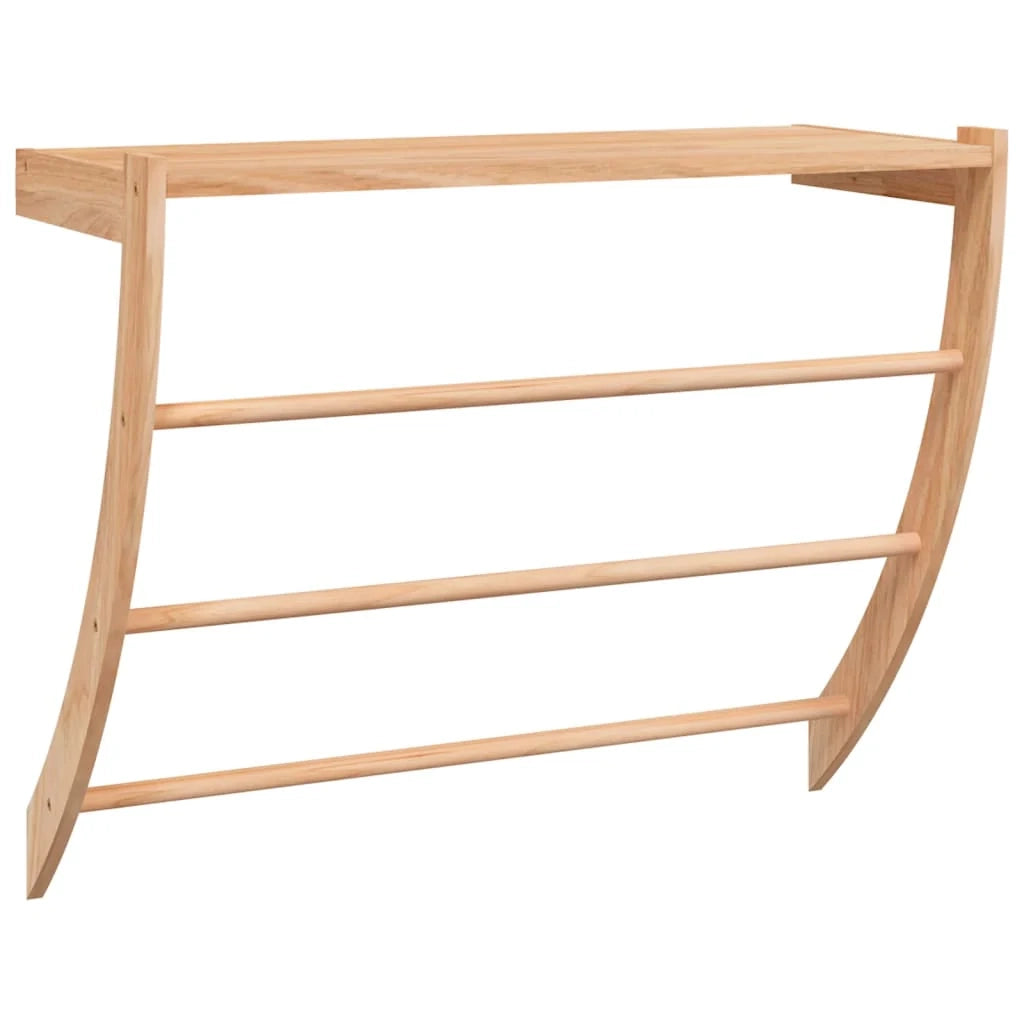 Portasciugamani 60x25,5x49 cm in legno massello di noce 02_0005537