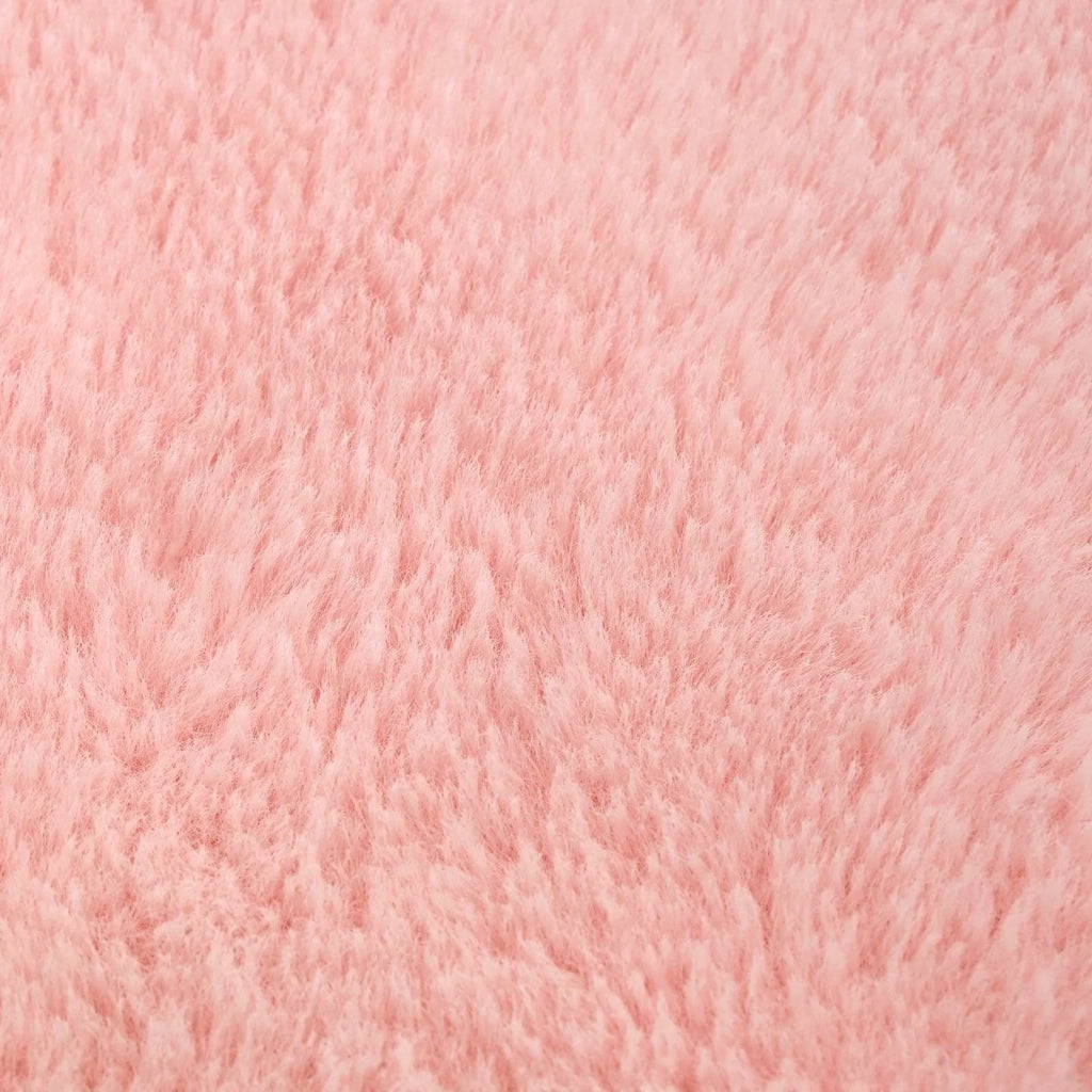 Federa 2 pz HOUTEN Rosa 50 x 75 cm Pelliccia di Coniglio Finta 919993