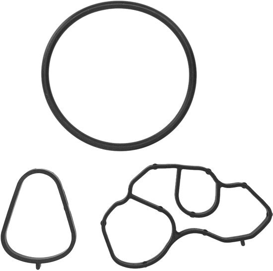 Kit di sostituzione filtro olio di alta qualità - set di fascette di sigillaggio - sigillatura olio raffreddamento - duraturo - sostituzione - effetto sigillante affidabile - set di sigillatura
