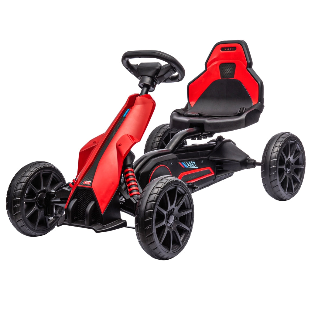 Auto Elettrica per Bambini ¨C zephmum ¨C Rosso 100x58x58,5cm