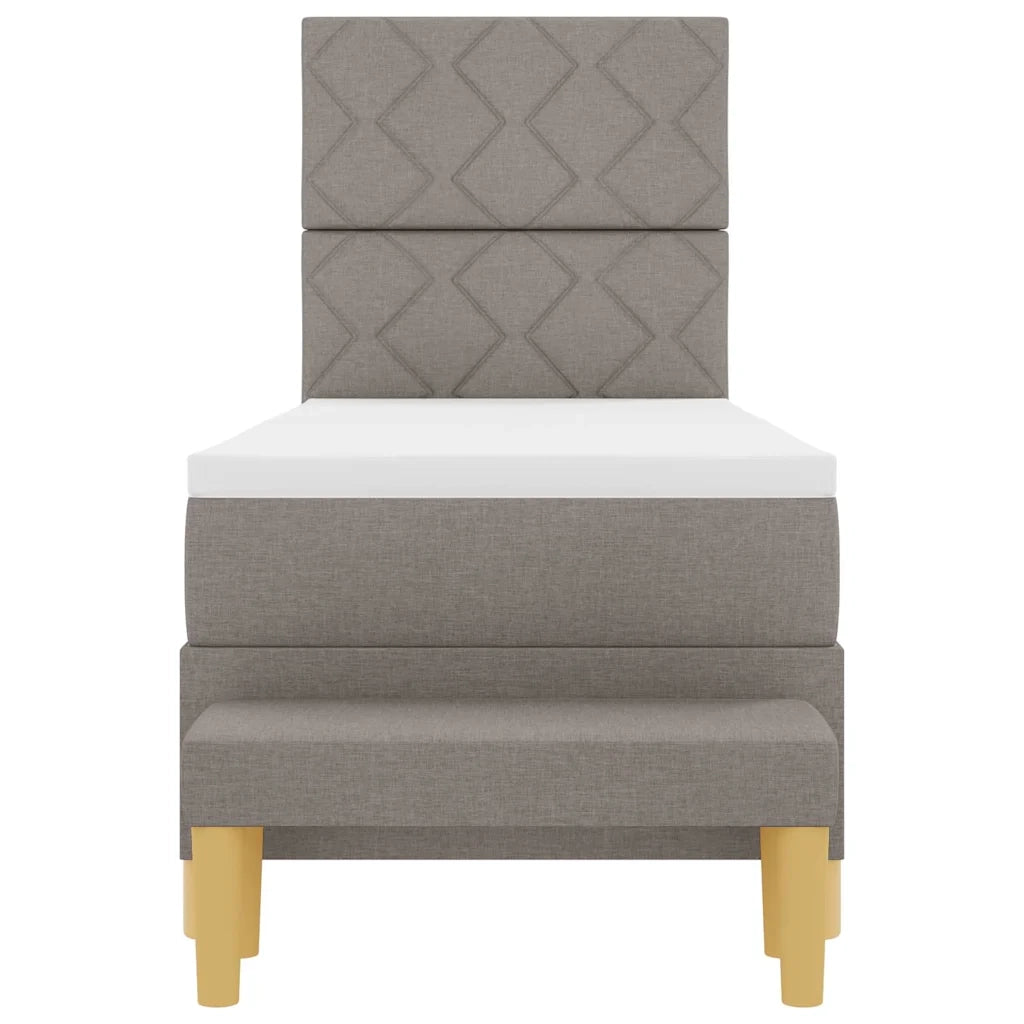 Letto a molle con testiera Talpa 200 x 80 cm Tessuto 3344335