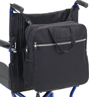 Borsa per Sedie a Rotelle & Scootmobili - Grande - 37*37cm - Borsa per Esterno - Nero - Duraturo - Borsa a Quadri per Sedie a Rotelle - Adatto per la maggior parte delle Sedie a Rotelle
