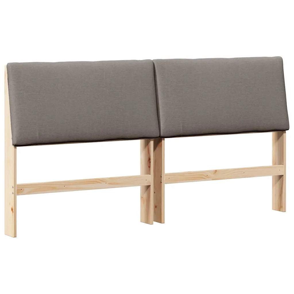 Testiera imbottita-Testiera con Cuscini-Testata Talpa 180 cm Pino massello 338755