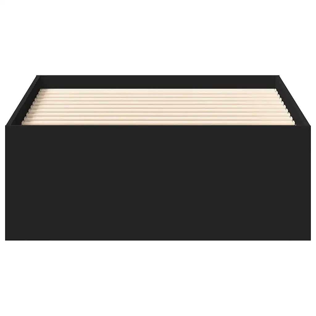 Letto singolo | Letto per adulti | Giroletto Nero 90x190 cm