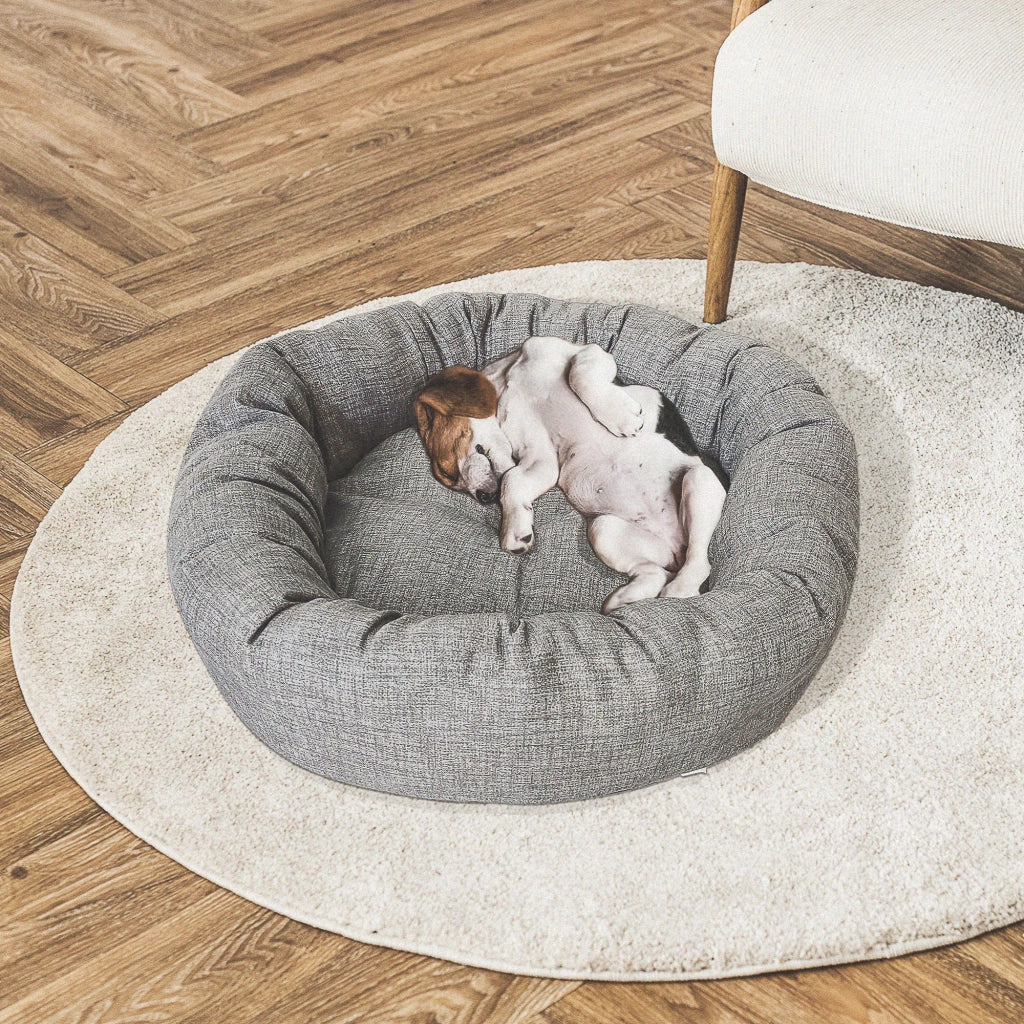 Cuccia per cane e gatto a ciambella, diametro 75 cm | Puffy