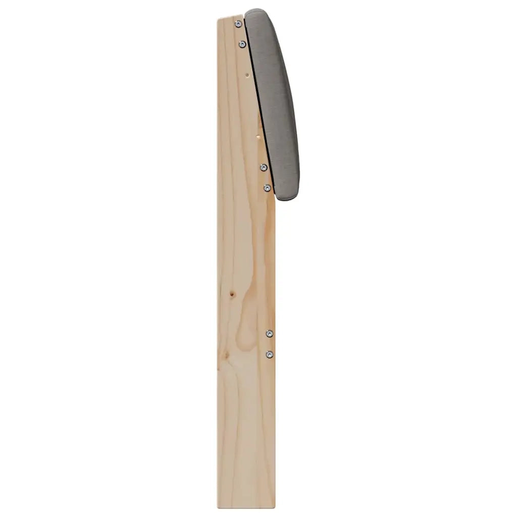 Testiera imbottita Talpa 75 cm Pino massello 879262