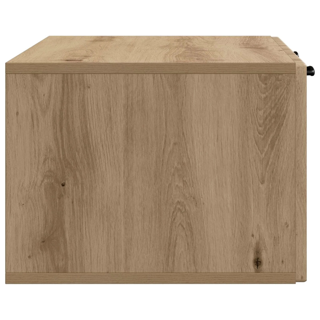 Mobile Porta TV da Muro-Credenza per TV sospesa Rovere Artigianale 78,5 x 41 x 30 cm 416366