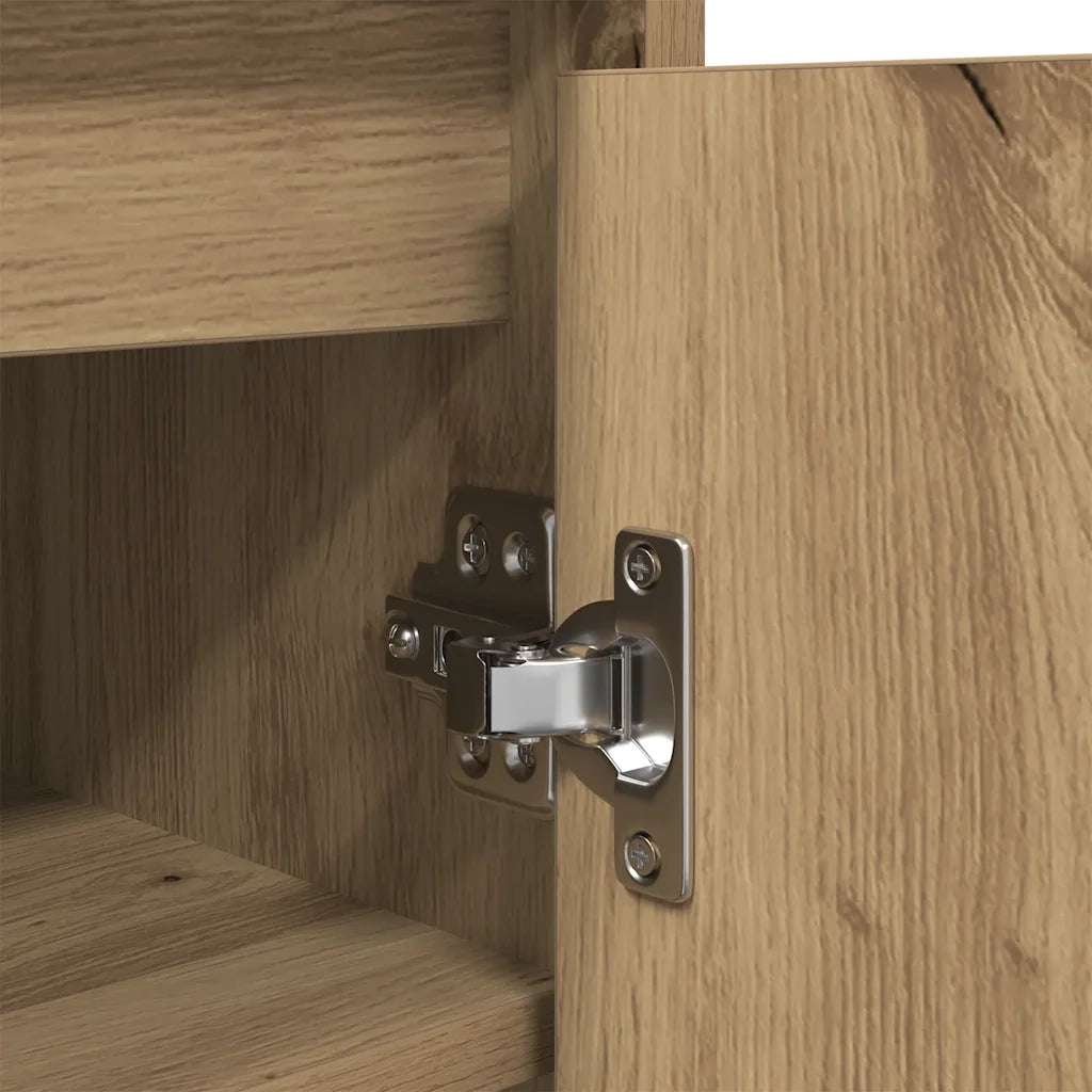 Scarpiera Rovere Artigianale 57x34x76 cm in Legno Multistrato 861876