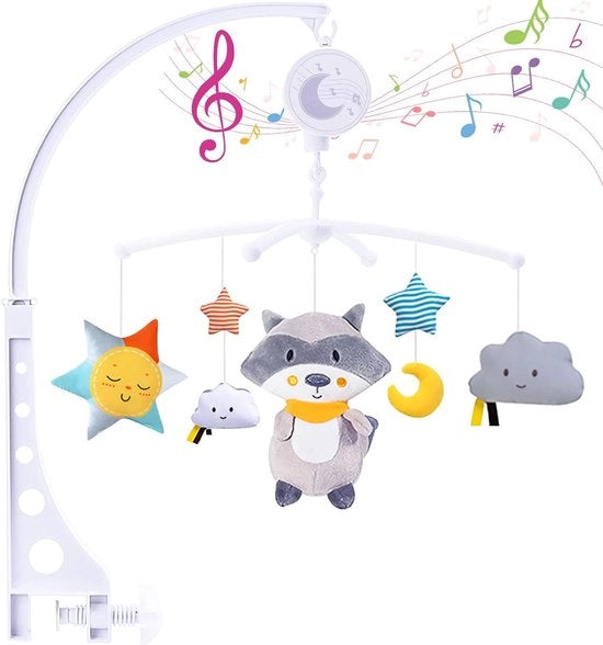 Decorazione per la culla - Accessori per il bambino - Regalo per il parto - Regalo per il compleanno del bambino - Accessori per il bambino - Per bambini maschi e femmine - Da non mancare in ogni cameretta dei bambini