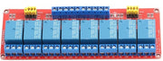 Modulo di commutazione 8 canali - Collegamento optocoppia 24 V - Design di interfaccia umanizzata - Terminale di uscita di commutazione - Connessione diretta - Comodo per l'utente - Modulo di commutazione