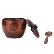 Cassa per zucchero in legno con coperchio - Utensile da cucina - Strumento prático - Materiale duraturo - Stile nordico - Suikerkom