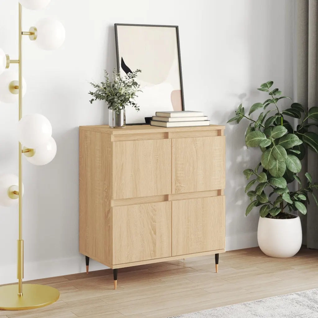 Credenza | Madia | Buffet da pranzo | Armadio da pranzo Rovere Sonoma 60x35x70 cm in Legno Multistrato